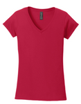 CPN-559468669 LADIES SOFTSTYLE FIT V-NECK TSHIRT - DYS