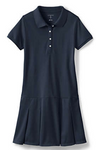 Clearance LSLA Navy Uniform Girl Mesh Polo Dress "Sold As is"